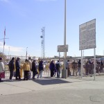 Crossing into Juarez, Mexico