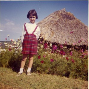 Jane in Ethiopia as a child. 