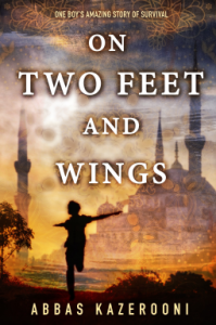 on two feet and wings