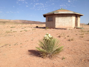 Navajo hogan